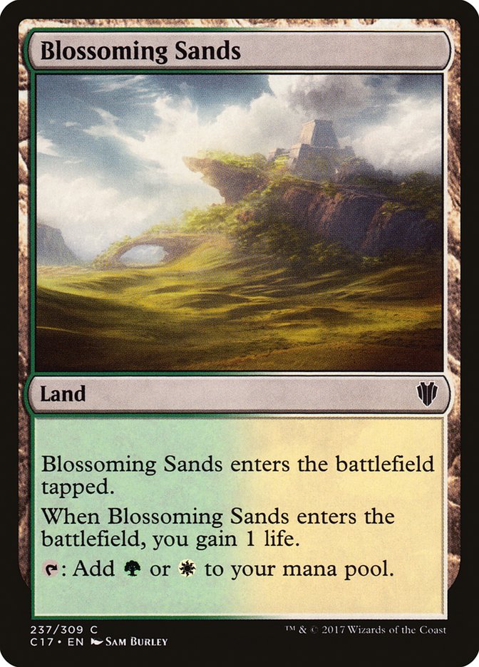 Blossoming Sands [Commander 2017] | The CG Realm