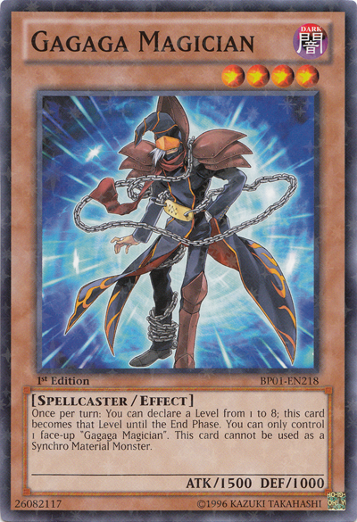 Gagaga Magician [BP01-EN218] Starfoil Rare | The CG Realm