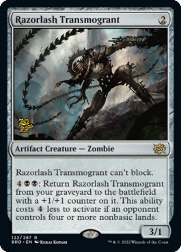 Razorlash Transmogrant [The Brothers' War Prerelease Promos] | The CG Realm