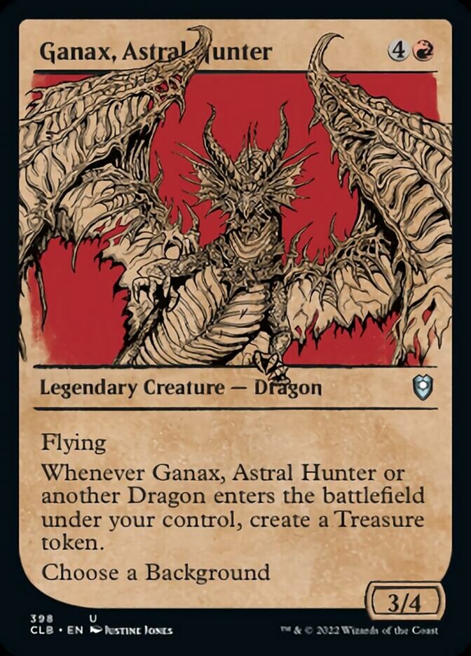 Ganax, Astral Hunter (Showcase) [Commander Legends: Battle for Baldur's Gate] | The CG Realm