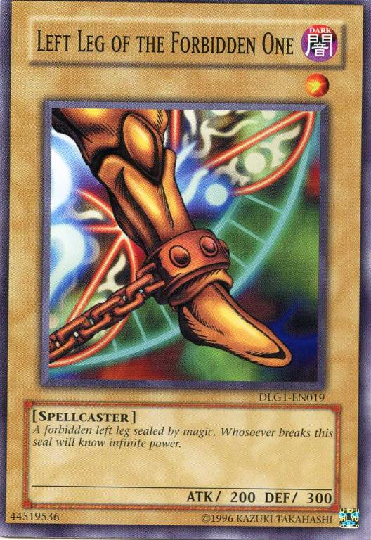 Left Leg of the Forbidden One [DLG1-EN019] Common | The CG Realm