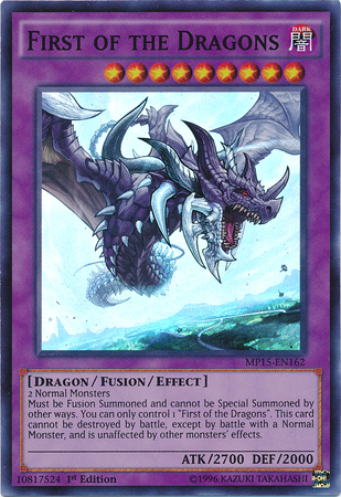 First of the Dragons [MP15-EN162] Super Rare | The CG Realm