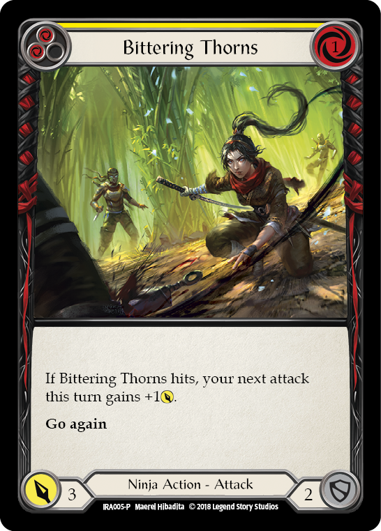 Bittering Thorns [IRA005-P] (Ira Welcome Deck)  1st Edition Normal | The CG Realm