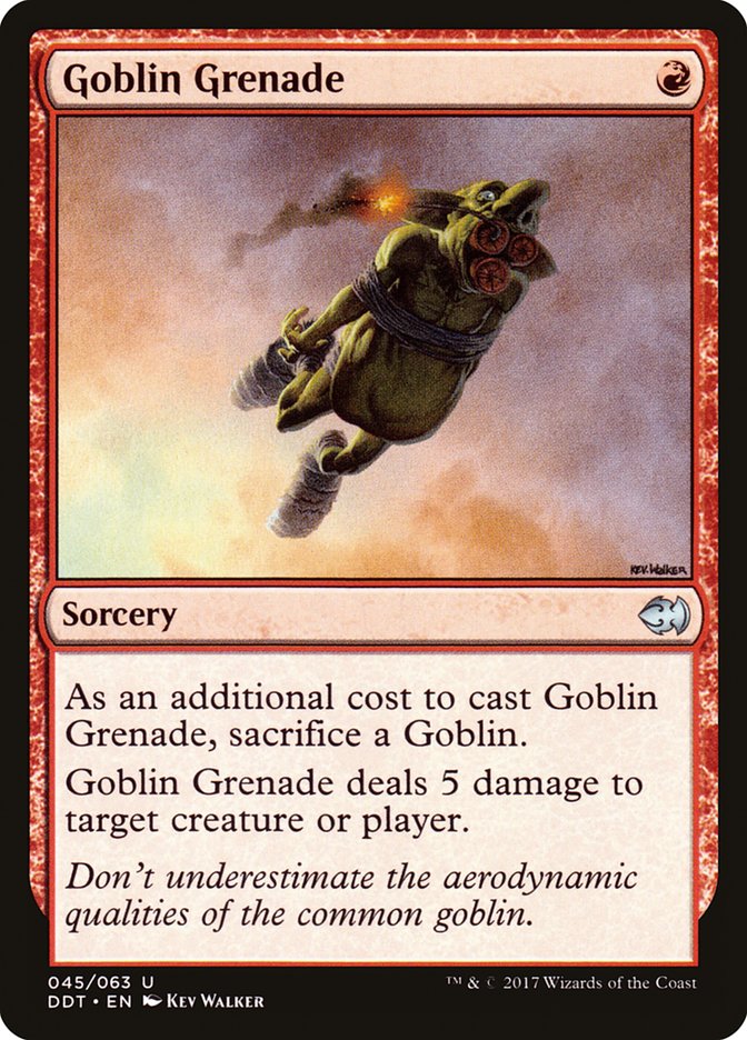 Goblin Grenade [Duel Decks: Merfolk vs. Goblins] | The CG Realm