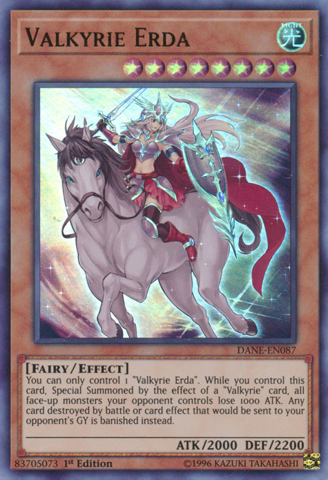 Valkyrie Erda [DANE-EN087] Ultra Rare | The CG Realm