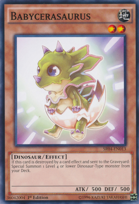 Babycerasaurus [SR04-EN013] Common | The CG Realm