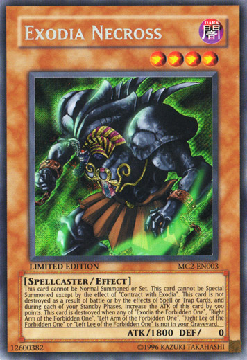 Exodia Necross [MC2-EN003] Secret Rare | The CG Realm