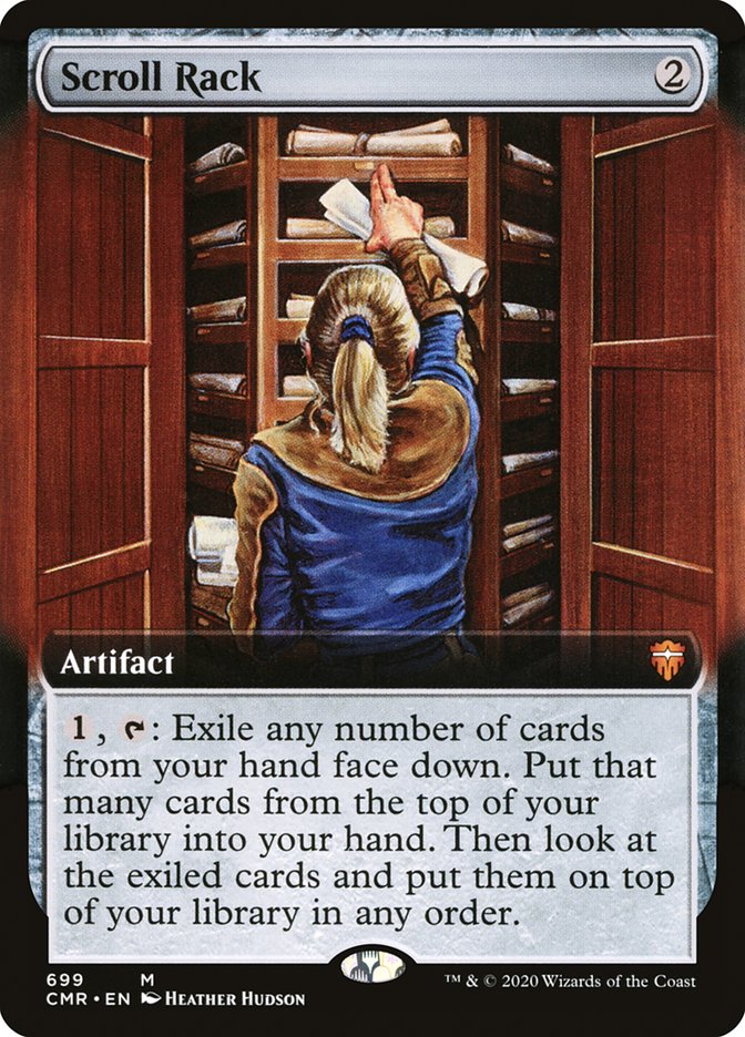 Scroll Rack (Extended Art) [Commander Legends] | The CG Realm