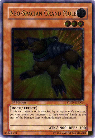 Neo-Spacian Grand Mole [STON-EN005] Ultimate Rare | The CG Realm