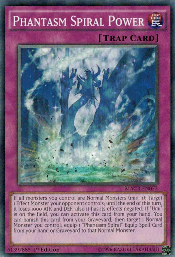 Phantasm Spiral Power [MACR-EN073] Common | The CG Realm