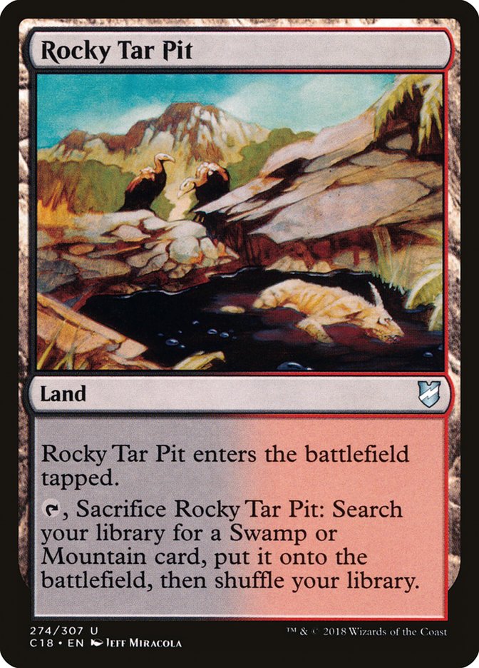 Rocky Tar Pit [Commander 2018] | The CG Realm