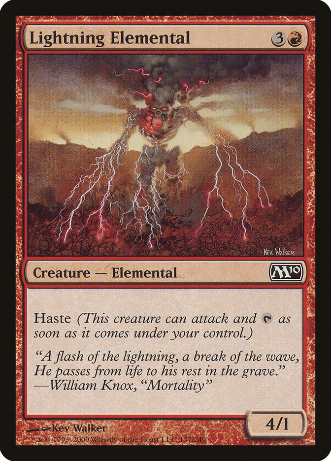 Lightning Elemental [Magic 2010] | The CG Realm