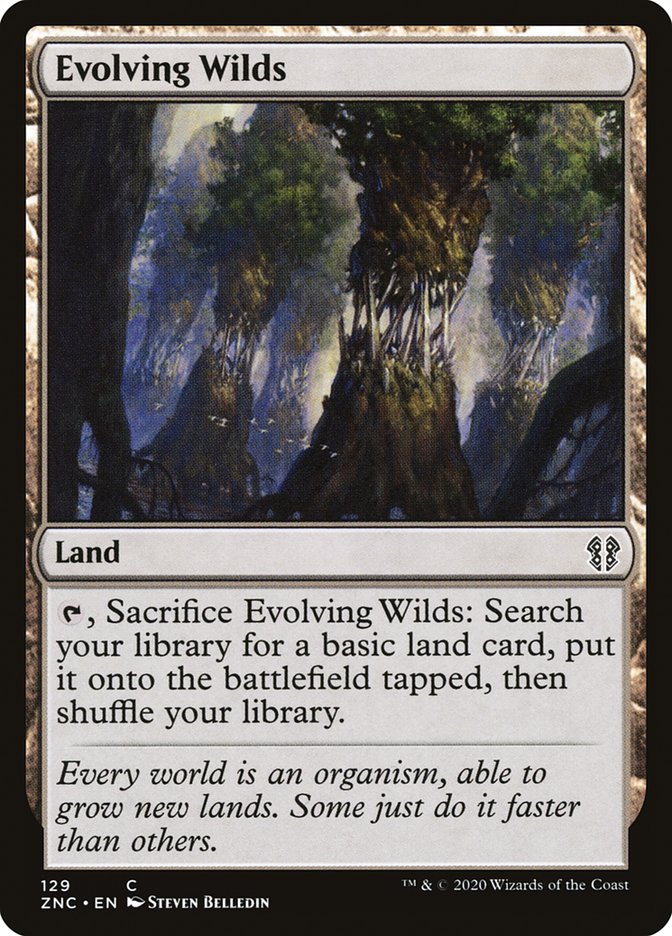 Evolving Wilds [Zendikar Rising Commander] | The CG Realm