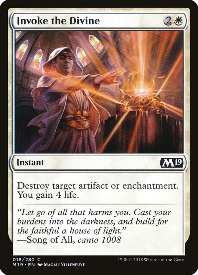 Invoke the Divine [Core Set 2019] | The CG Realm