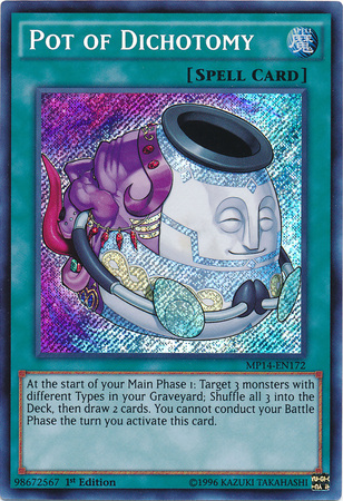 Pot of Dichotomy [MP14-EN172] Secret Rare | The CG Realm