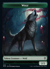 Wolf // Insect Double-Sided Token [Commander Legends: Battle for Baldur's Gate Tokens] | The CG Realm