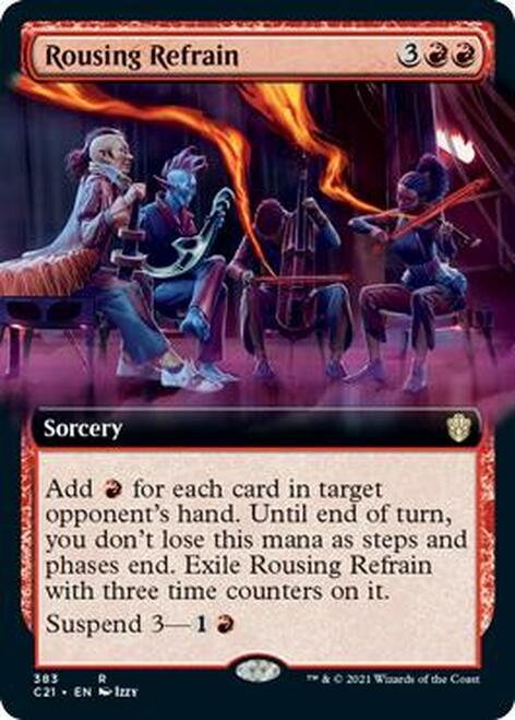 Rousing Refrain (Extended Art) [Commander 2021] | The CG Realm