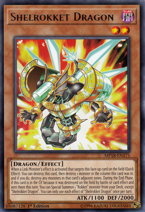 Shelrokket Dragon [MP18-EN175] Rare | The CG Realm