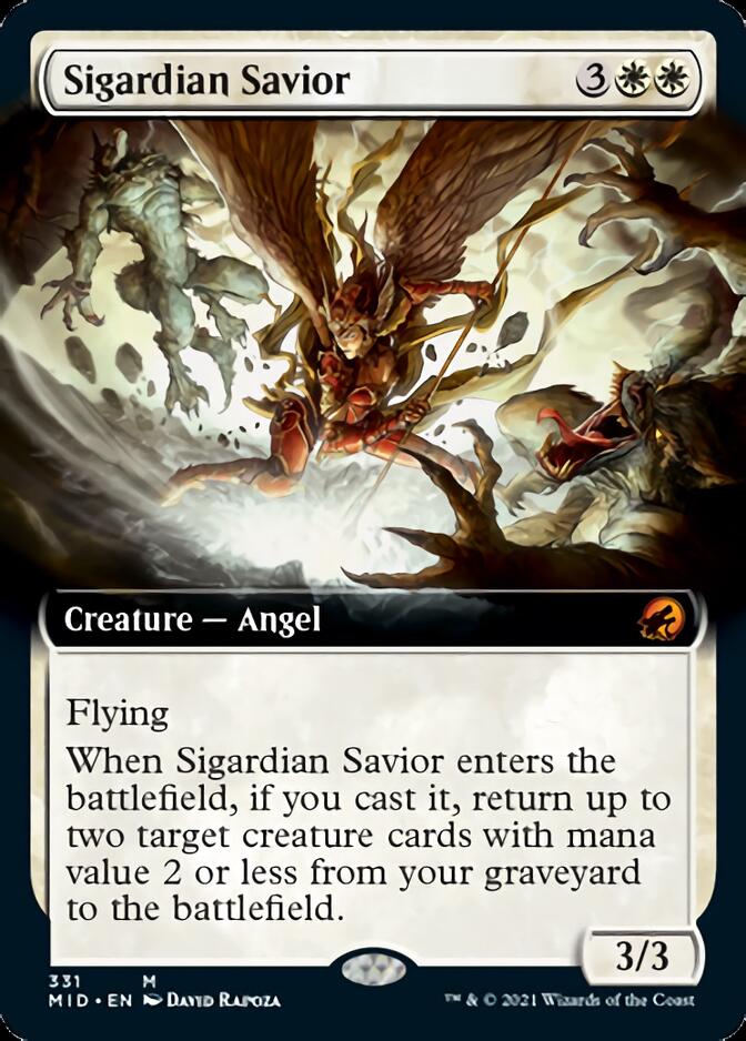 Sigardian Savior (Extended Art) [Innistrad: Midnight Hunt] | The CG Realm