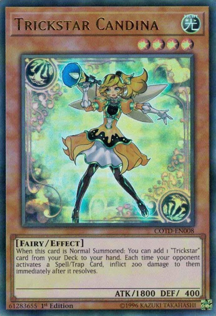 Trickstar Candina [COTD-EN008] Ultra Rare | The CG Realm