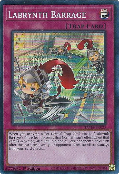 Labrynth Barrage [TAMA-EN025] Super Rare | The CG Realm