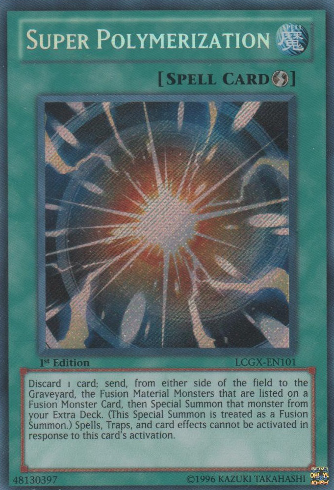 Super Polymerization [LCGX-EN101] Secret Rare | The CG Realm