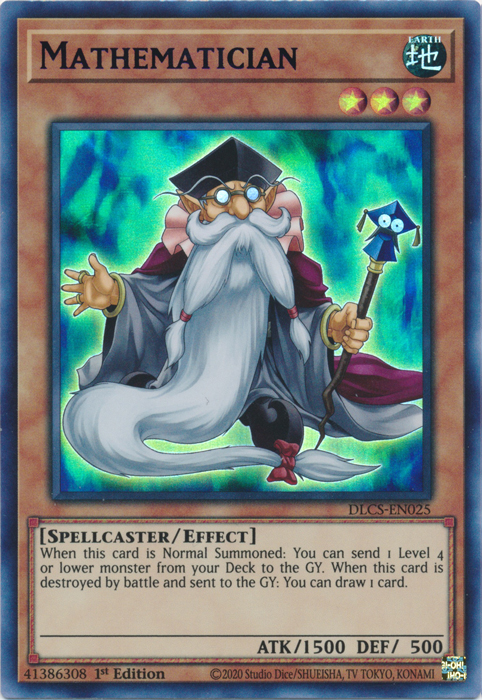 Mathematician (Blue) [DLCS-EN025] Ultra Rare | The CG Realm