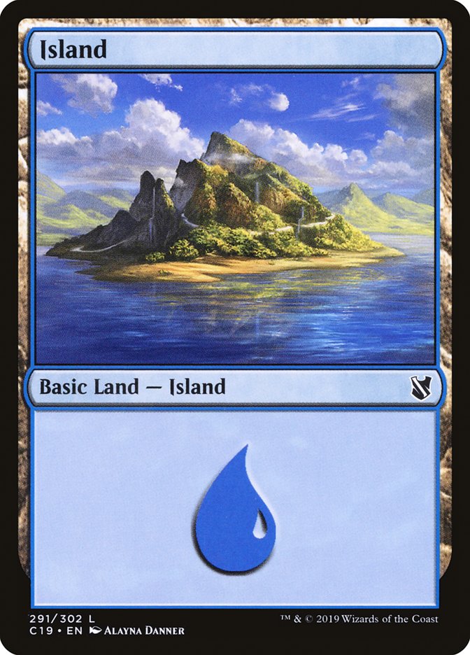 Island (291) [Commander 2019] | The CG Realm