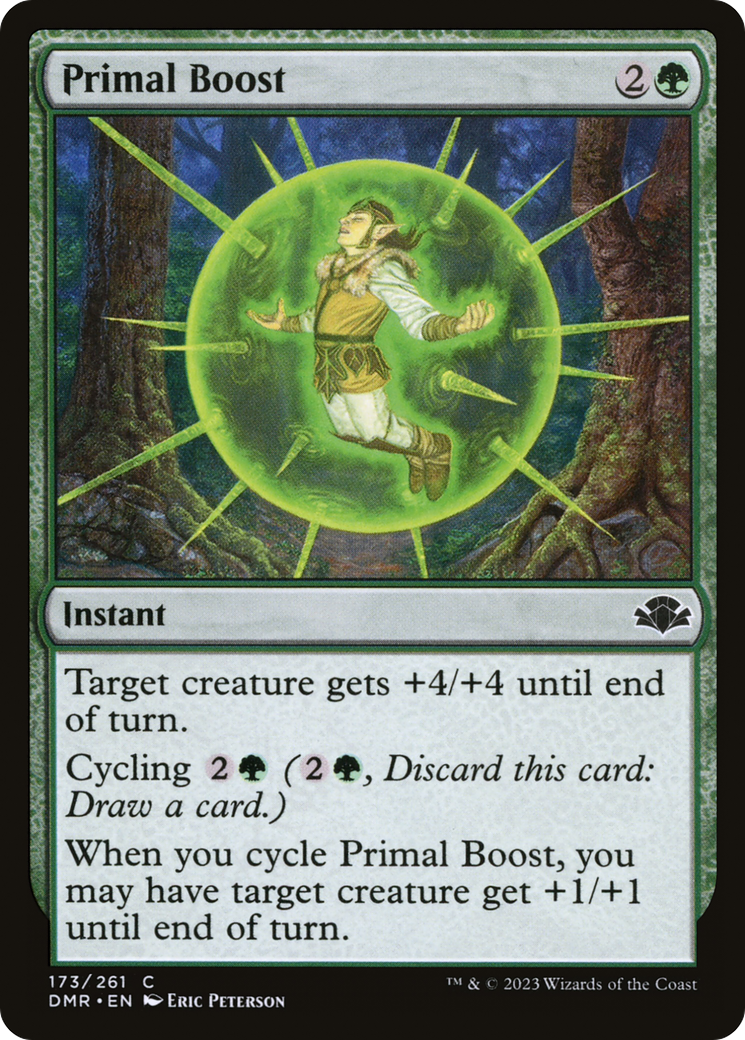 Primal Boost [Dominaria Remastered] | The CG Realm