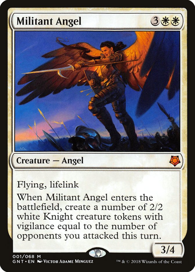 Militant Angel [Game Night 2018] | The CG Realm
