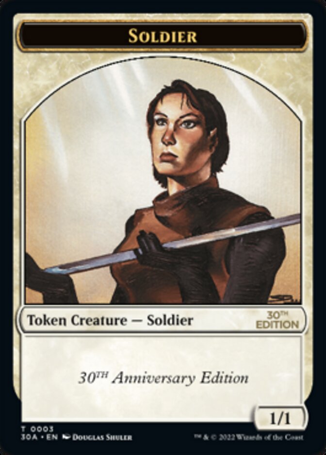 Soldier Token [30th Anniversary Tokens] | The CG Realm