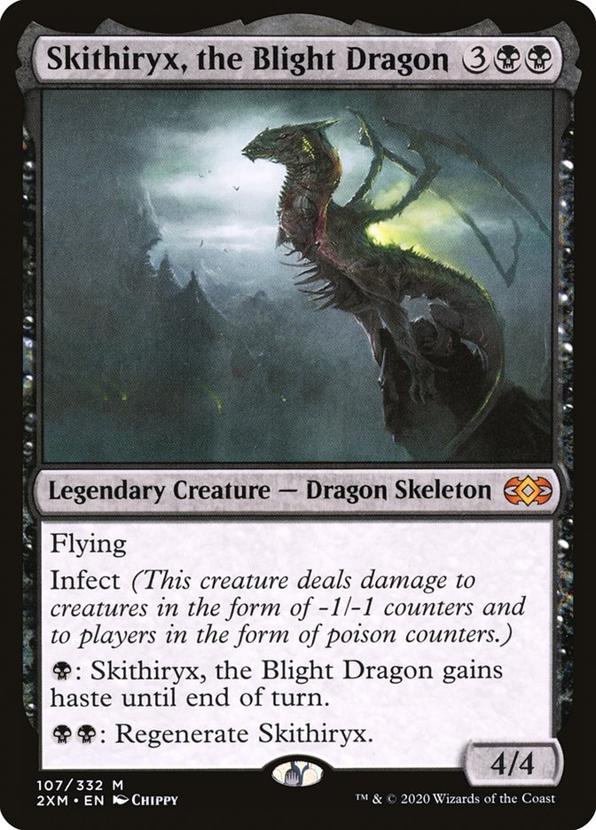 Skithiryx, the Blight Dragon [Double Masters] | The CG Realm