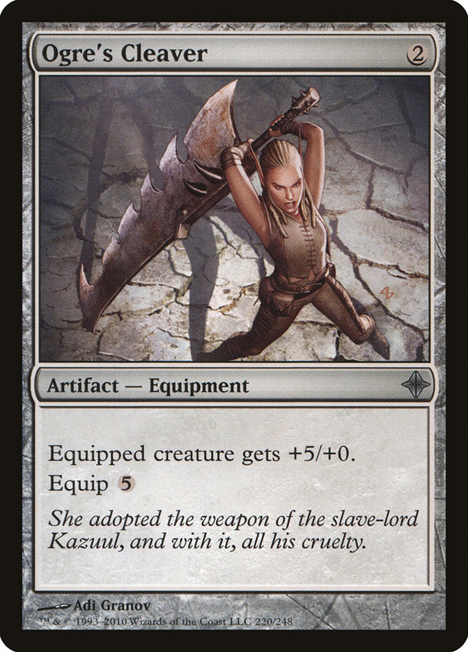 Ogre's Cleaver [Rise of the Eldrazi] | The CG Realm