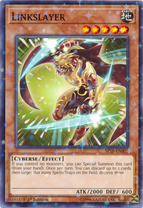 Linkslayer [SP18-EN009] Starfoil Rare | The CG Realm