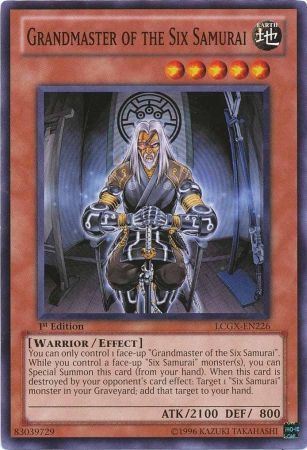 Grandmaster of the Six Samurai [LCGX-EN226] Common | The CG Realm