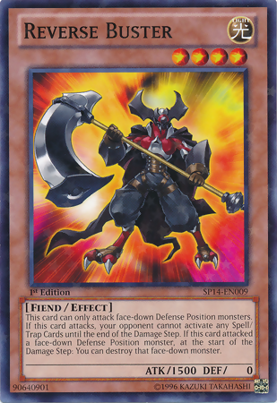 Reverse Buster [SP14-EN009] Starfoil Rare | The CG Realm