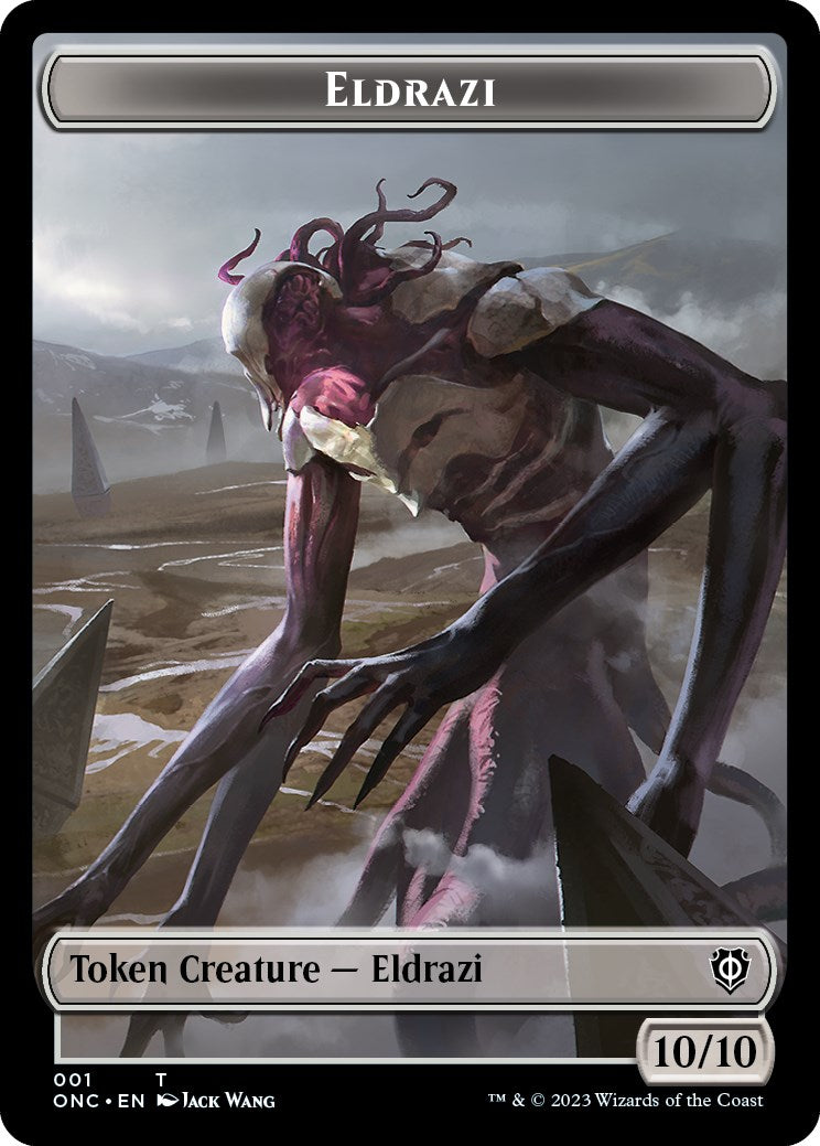 Soldier (017) // Eldrazi Double-Sided Token [Phyrexia: All Will Be One Commander Tokens] | The CG Realm