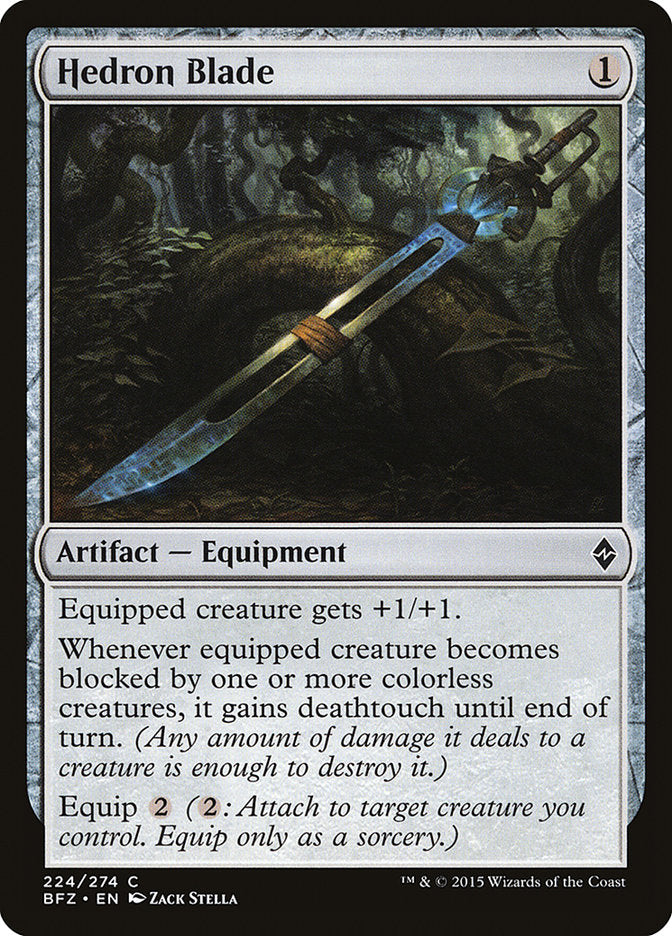 Hedron Blade [Battle for Zendikar] | The CG Realm