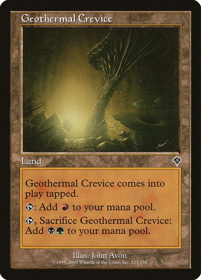 Geothermal Crevice [Invasion] | The CG Realm