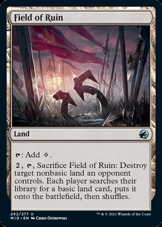 Field of Ruin [Innistrad: Midnight Hunt] | The CG Realm