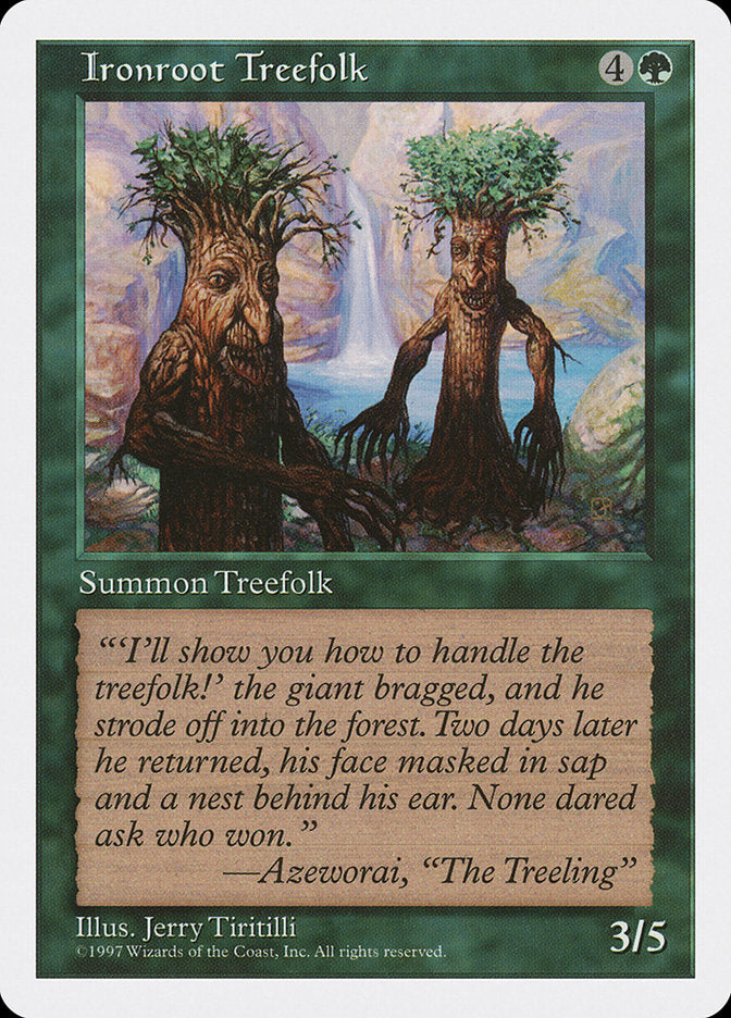 Ironroot Treefolk [Fifth Edition] | The CG Realm