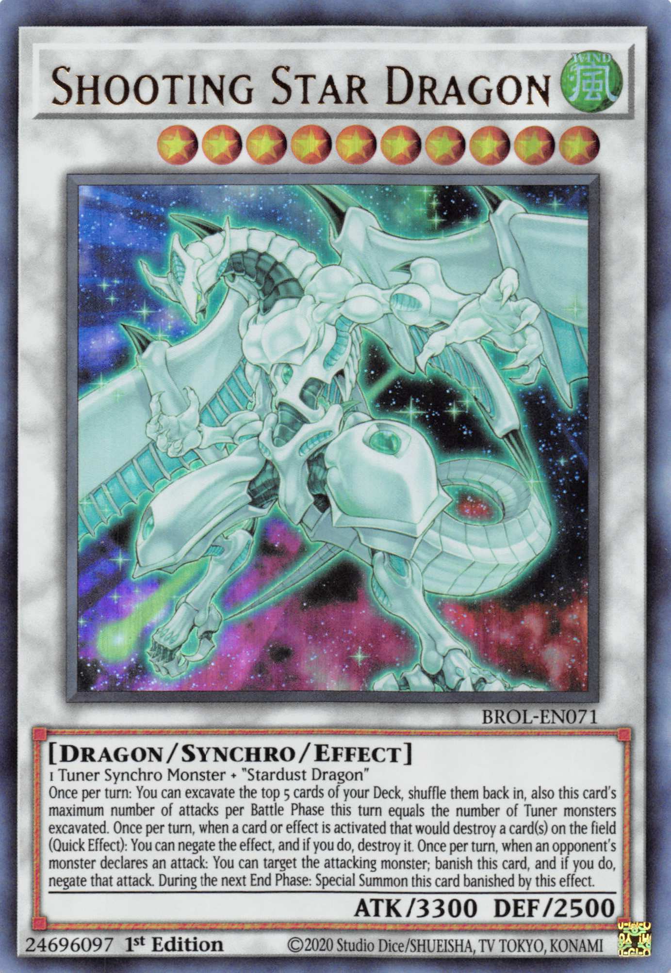 Shooting Star Dragon [BROL-EN071] Ultra Rare | The CG Realm