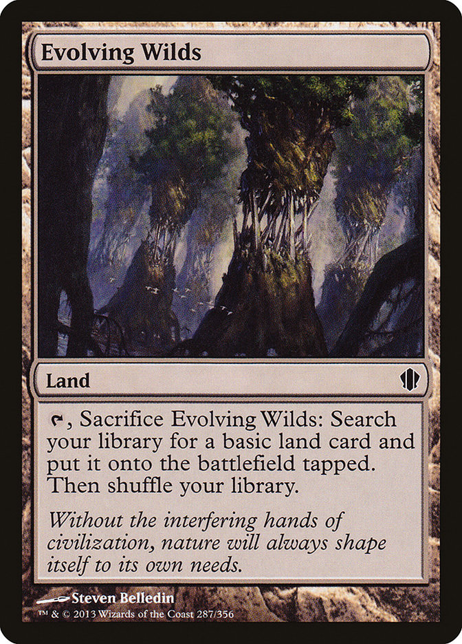 Evolving Wilds [Commander 2013] | The CG Realm