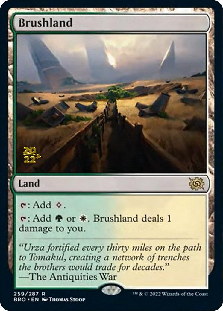 Brushland [The Brothers' War Prerelease Promos] | The CG Realm