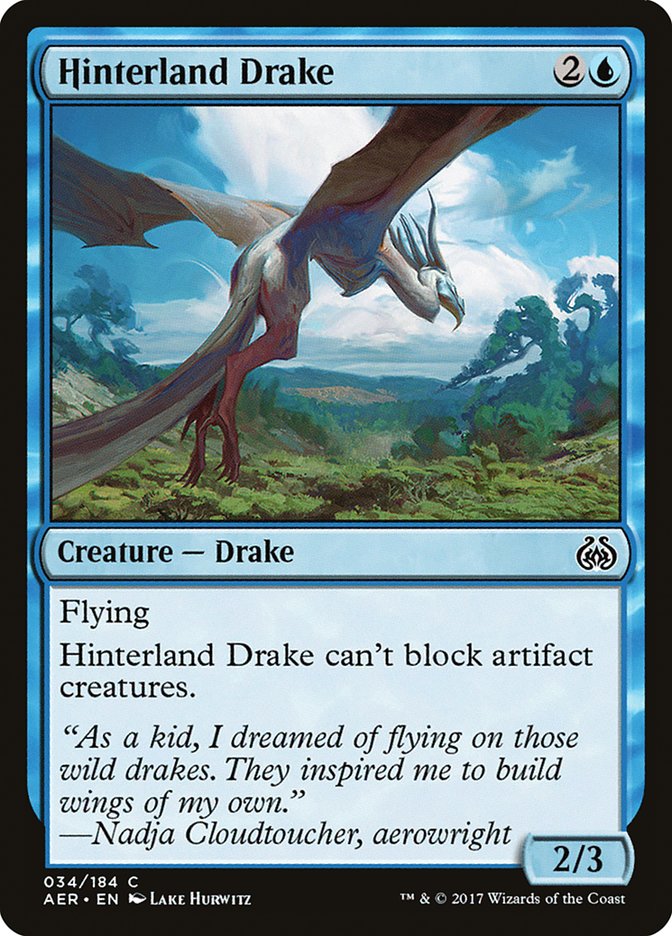 Hinterland Drake [Aether Revolt] | The CG Realm