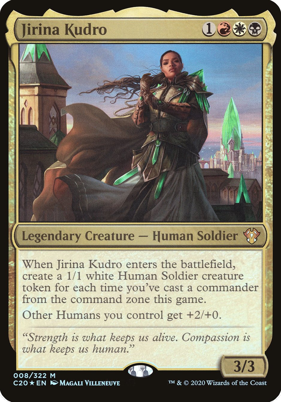 Jirina Kudro (Oversized) [Commander 2020 Oversized] | The CG Realm