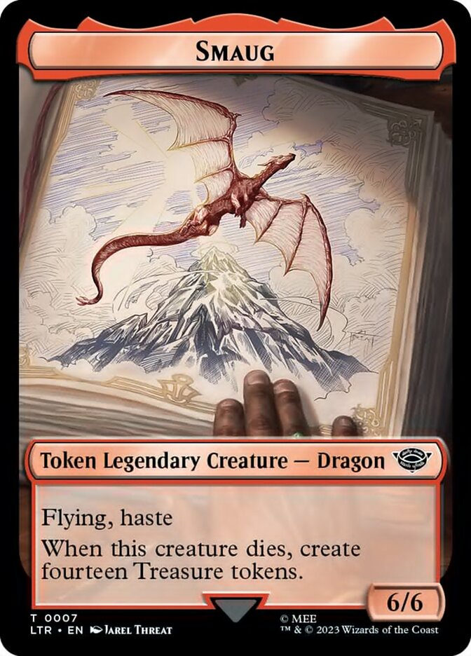 Smaug Token [The Lord of the Rings: Tales of Middle-Earth Tokens] | The CG Realm