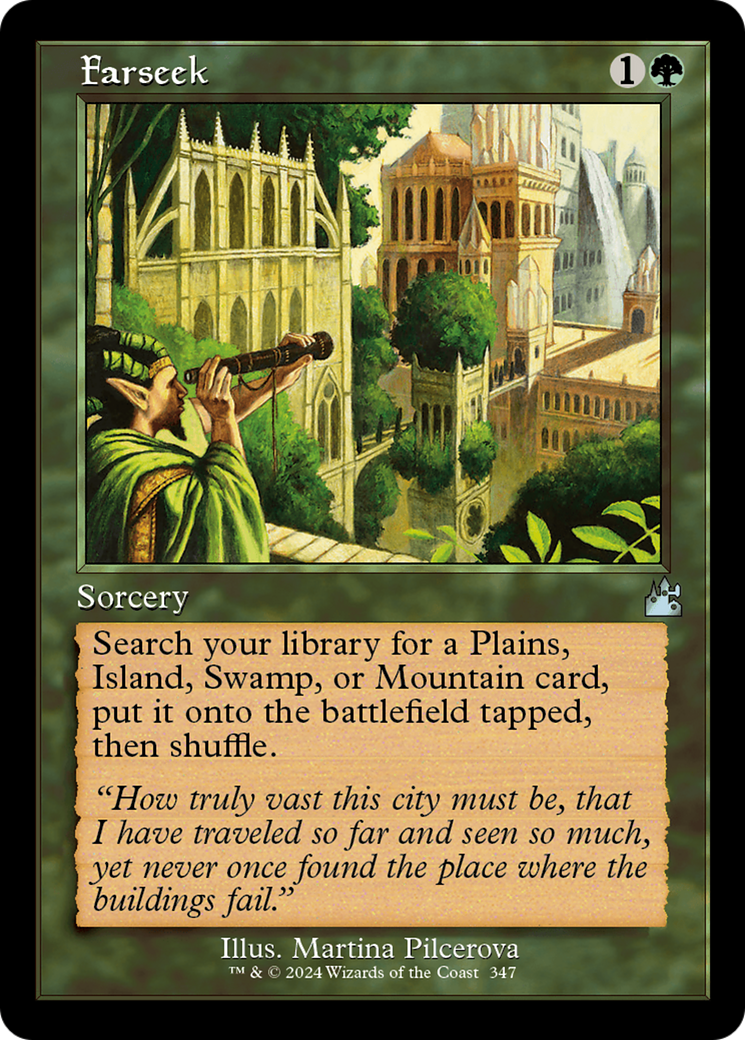 Farseek (Retro Frame) [Ravnica Remastered] | The CG Realm