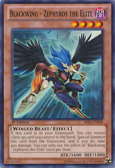 Blackwing - Zephyros the Elite [BP02-EN098] Mosaic Rare | The CG Realm