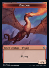 Treasure // Dragon Double-Sided Token [Commander Legends: Battle for Baldur's Gate Tokens] | The CG Realm